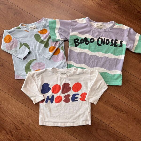 ボボショセス Tシャツ 半袖Tシャツ ロングTシャツ セット 80