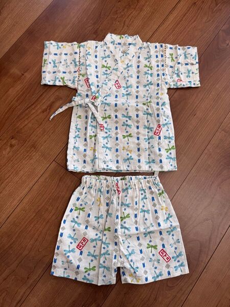 子供 浴衣 90 お祭り セパレート 子供甚平 甚平 花火 男の子