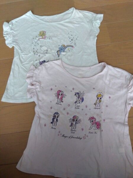 ユニクロ UT マイリトルポニー Tシャツ 2枚セット 120