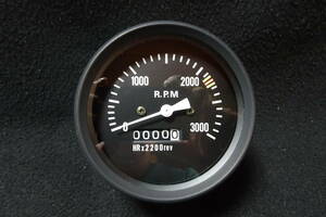 【建機・重機】 80Φ　0-3000rpm HRX2200機械式回転計　未使用品　