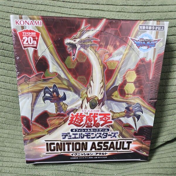 遊戯王 イグニッションアサルト アジア 未開封 1BOX 万物創世龍