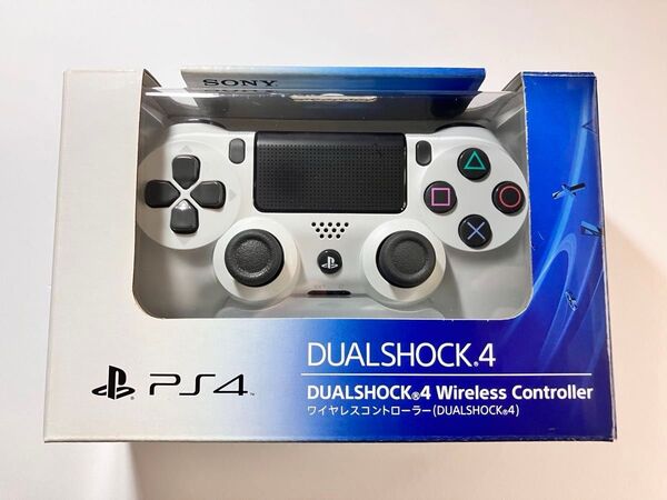 新品 PS4 コントローラー 純正 DUALSHOCK4 SONY グレイシャー・ホワイト CUH-ZCT2J 後期型(最新型)