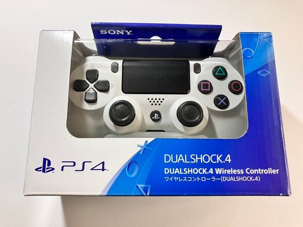 新品 PS4 コントローラー 純正 DUALSHOCK4 SONY グレイシャー・ホワイト CUH-ZCT2J 後期型