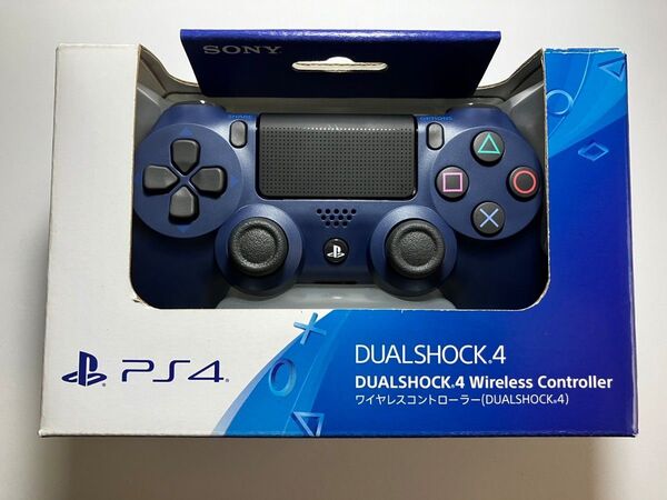 新品 PS4 コントローラー 純正 DUALSHOCK4 SONY ミッドナイト・ブルー