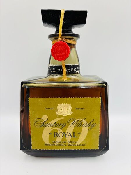 未開栓 SUNTORY WHISKY ROYAL サントリーローヤル 60 ウイスキー 特級 720ml 43%