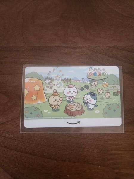 当選品 ちいかわぽけっと ちいぽけ オリジナルAmazonギフトカード 使用済み ちいかわ ノベルティ