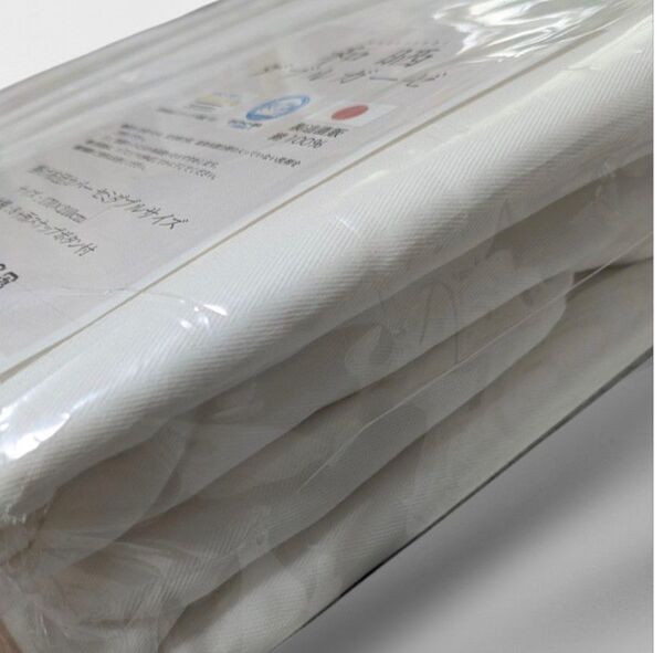和晒 ダブルガーゼ 掛け布団カバー セミダブルサイズ 170cm×210cm 8カ所スナップボタン付き