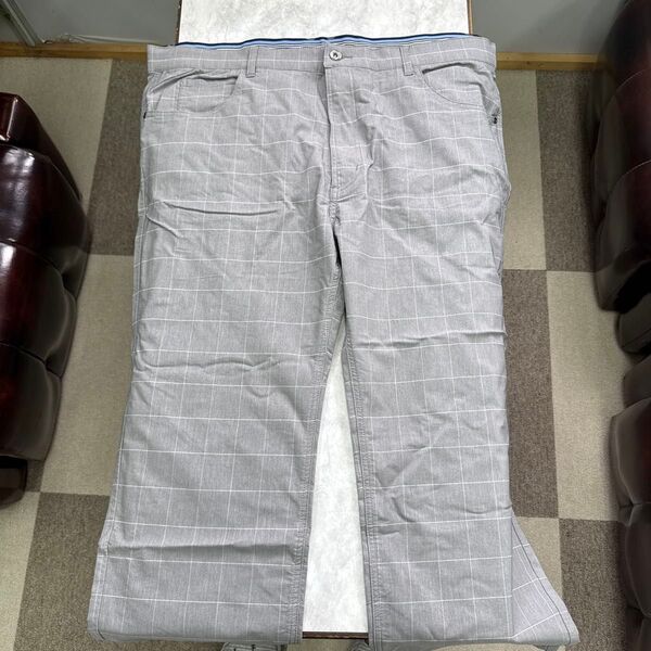 チェック柄 カーキ ズボン パンツ 2枚組 メンズ 夏用