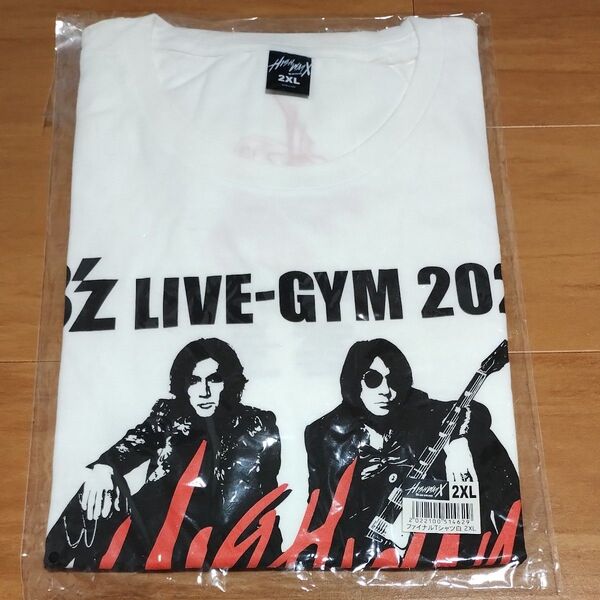 最終値下げ!B'z LIVE-GYM 2021 ファイナルTシャツ 白 2XL 未使用