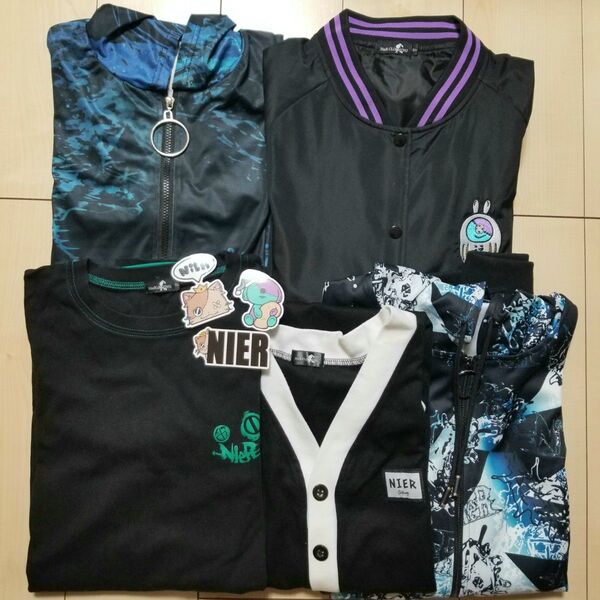 【即購入可】訳あり 中古 NieR CLOTHING ブルゾン パーカー ニット シャツ 5点