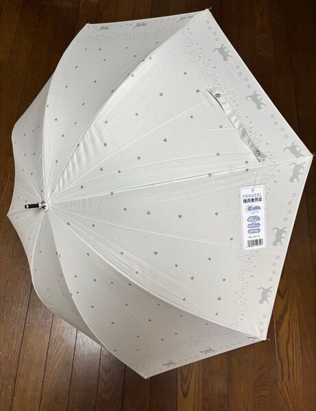 晴雨兼用 日傘 猫 裏側黒コーティング 遮光遮熱 UPF50