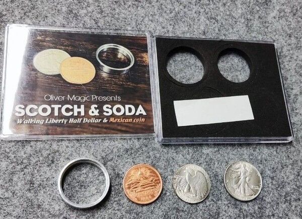 スコッチ&ソーダ SCOTCH & SODA 手品 コインマジック ギミックコイン