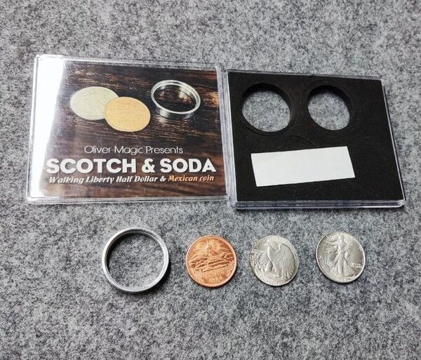 スコッチ&ソーダ SCOTCH & SODA 手品 コインマジック ギミックコイン