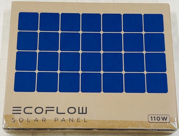 【新品未開封】EcoFlow110W ソーラーパネル EFSOLAR110N