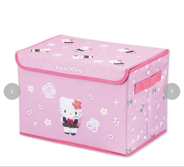 sanrio サンリオ 平成コギャル ハローキティ 収納ボックス(ミラー付き)