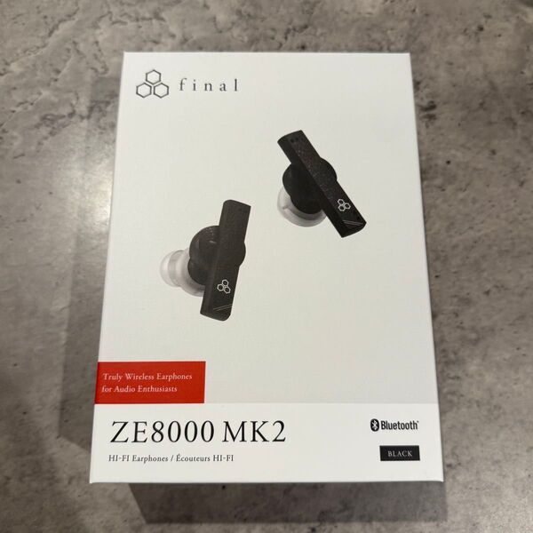 final ZE8000 MK2 ワイヤレスイヤホン ブラック ファイナル