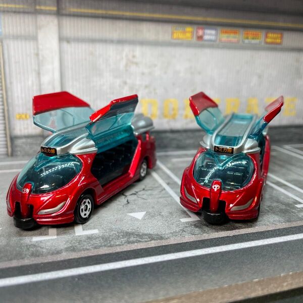 トミカ イベントモデルTDM ツナグ〜ン (Tomica TDM Tsunagoooon)トミカ博 2台連結セット 箱なし