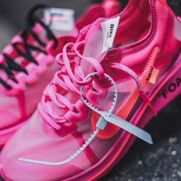 Off-White × Nike Zoom Fly Pink オフホワイト×ナイキ ズームフライ ピンク