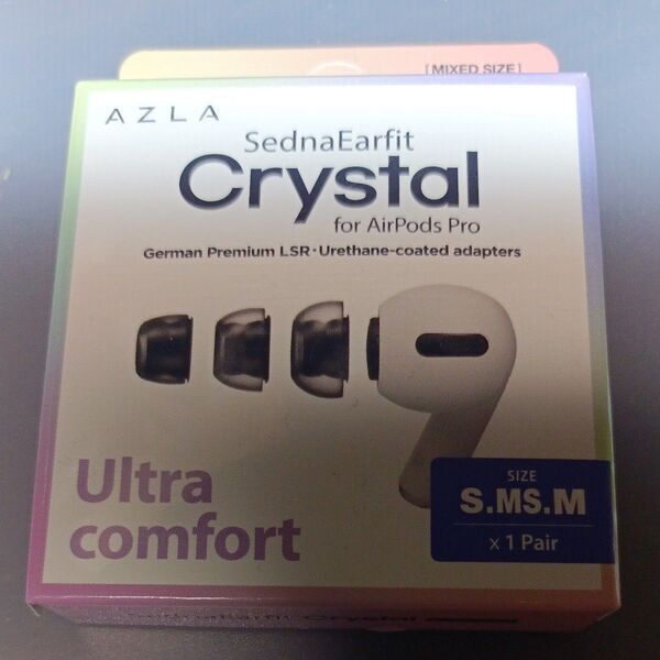 AZLA SednaEarfit Crystal for AirPods Pro S.SM.M