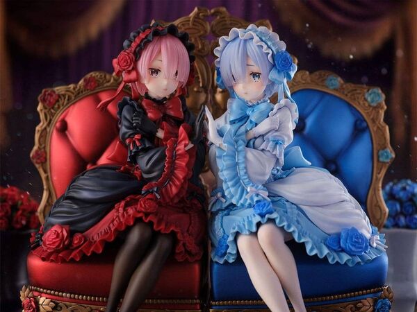 furyu リゼロ ラム レム Gothic ver. 1/7スケールフィギュアセット