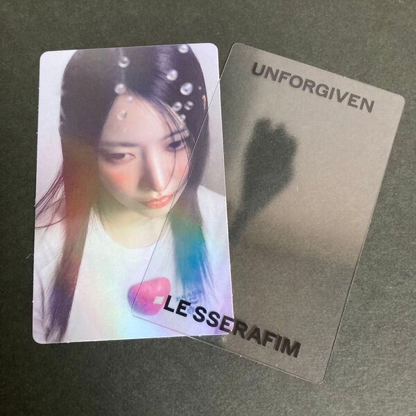 LE SSERAFIM UNFORGIVEN weverse album ver. weverse特典 サクラ トレカ