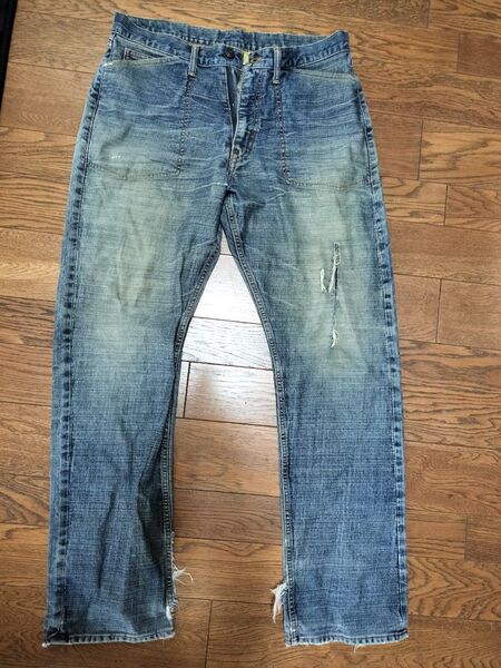 SWAGGER デニムパンツ size: 32 ダメージデニム