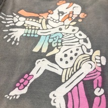 T●158 USA古着 90's ろうけつ染 Tシャツ M OPTIMA オールド ヴィンテージ アメリカ古着_画像5