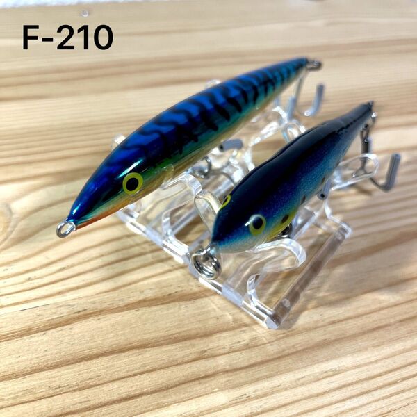 F-210 ラパラ リップレスミノー (※バラ売りNG)