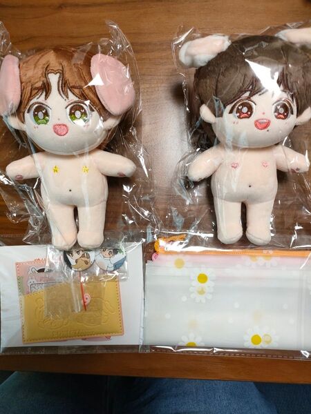 15cmぬいぐるみ ボビとザンビ 陳情令 王一博 肖戦 博君一肖 木鬼 2体 ぬいぐるみ