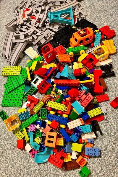 LEGO DUPLO レゴ デュプロ ブロック 列車 レール 電車 まとめ売り 大量