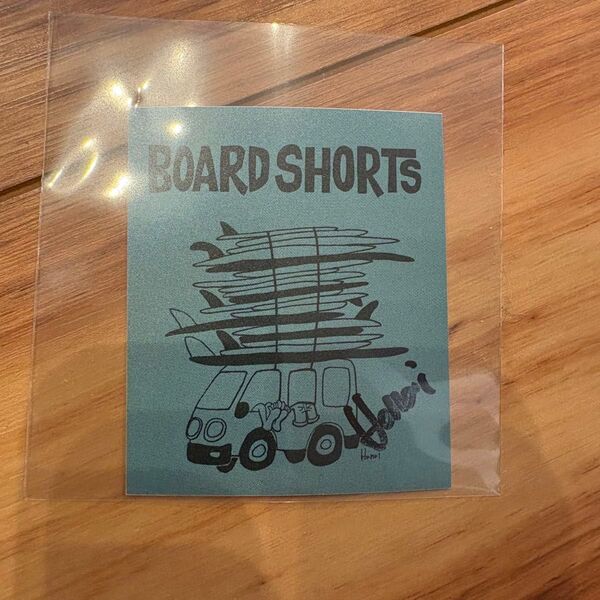 花井祐介 サイン ステッカー boardshorts