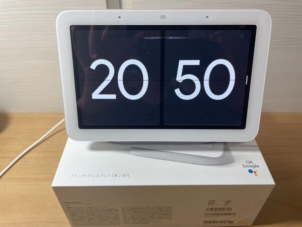 Google Nest Hub(第2世代)GA01331-JP Chalk