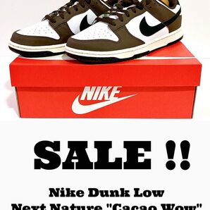 【SALE】Nike Dunk Low Next Nature "Cacao Wow" 新品未使用品 28.0cm