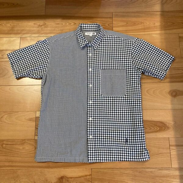 ユニクロ UNIQLO×JW Anderson ギンガムチェックシャツ Mサイズ 半袖