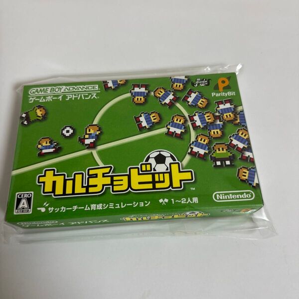 ゲームボーイアドバンス サッカーチーム育成シミュレーション カルチョビット 新品未開封