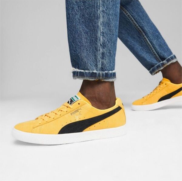 PUMA プーマ スニーカー クライド イエロー 27.5cm