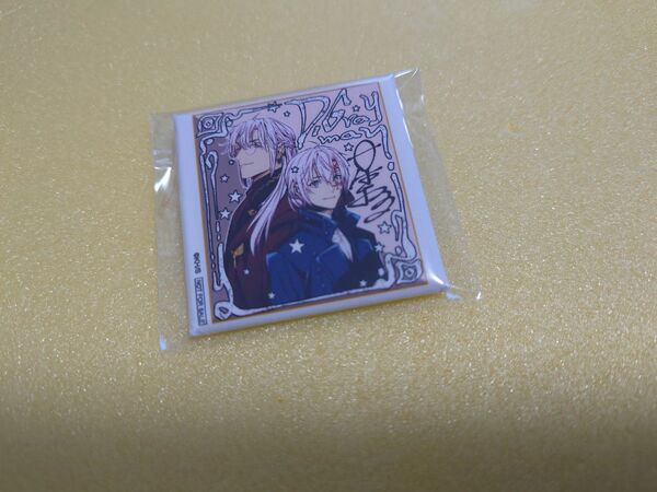 ジャンプSQ. SQ.RISE 連載作家陣 角缶バッジ 定期購読者限定 抽選100名 当選品 D.Gray-man Dグレ