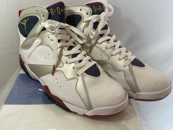ナイキ NIKE 2004年製 エア ジョーダン7 レトロ バルセロナオリンピック ハイカット 29cm