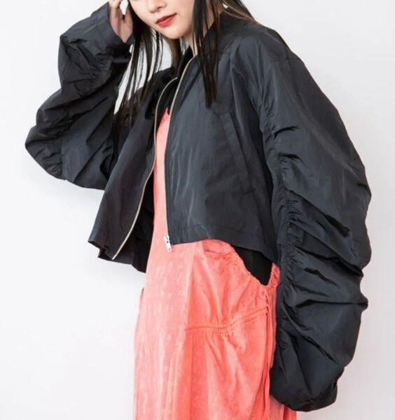 JEANASIS ショート丈 ブルゾン