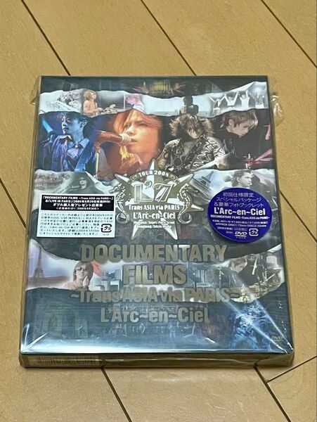 L'Arc〜en〜Ciel DOCUMENTARY FILMS Trans ASIA via PARIS 初回仕様 DVD