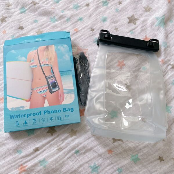 スマホ 防水ケース マチ付き設計 大容量 IPX8認証 防水携帯ポーチ