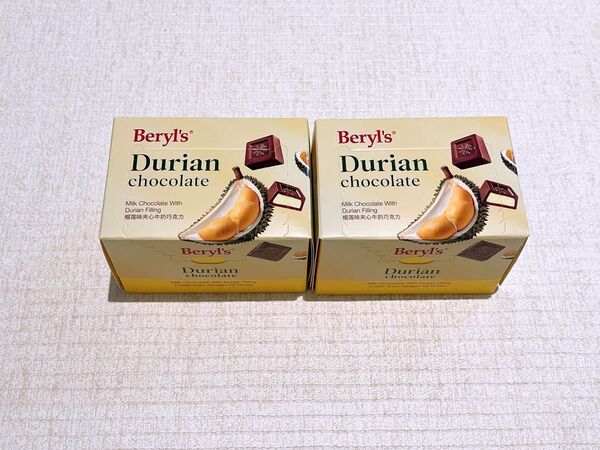 Beryl's ドリアンチョコレートDurian chocolate 2箱セット マレーシア