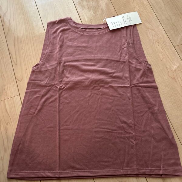 ノースリーブトップス カットソー Tシャツ ピンク Mサイズ 新品未使用 神戸レタス