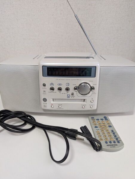 KENWOOD//CD/ MD/TUNER/ステレオコンポ(MDX-L1-W)