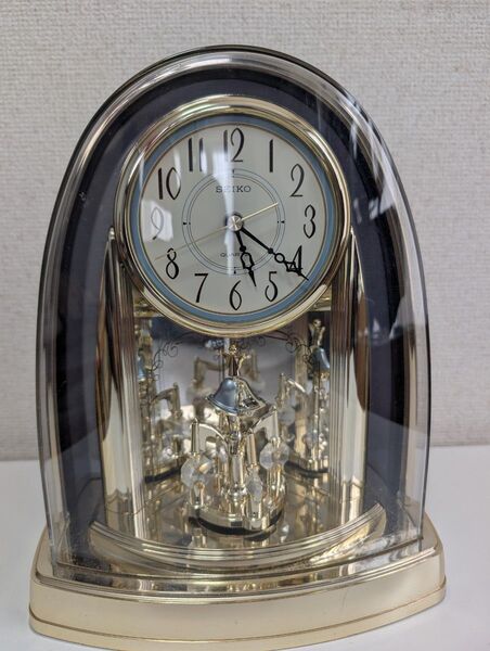 SEIKO/回転飾り置時計(ジャンク品)