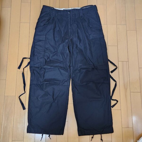 米軍 M-65 フィールドカーゴパンツ 初期型 WAIPER.inc M-Short ブラック