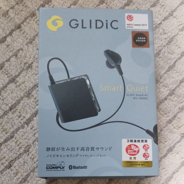 GLIDiC Sound Air WS-7000NC SB-WS71-MRNC/BK2 本体未使用 COMPLYイヤーピース欠品