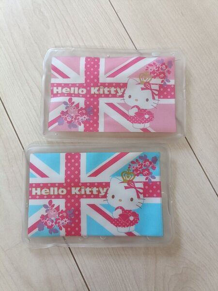 【未使用】ハローキティ 保冷剤 2個セット① お弁当 幼稚園 保育園 夏 サンリオ Sanrio