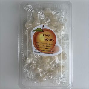 ムラマツ製菓 ピーチボンボン 1パック売り!! 28粒前後 ジュース飴
