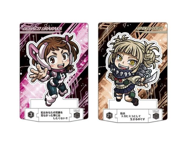 僕のヒーローアカデミア ショコラグーテ ヒロアカ 麗日お茶子 トガヒミコ スタンドアート